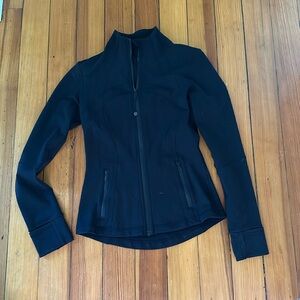black lulu lemon define jacket NEVER WORN!!! size 6